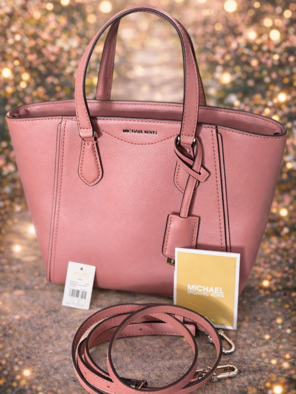 Michael Kors Taryn Small Leather Convertible Crossbody Bag